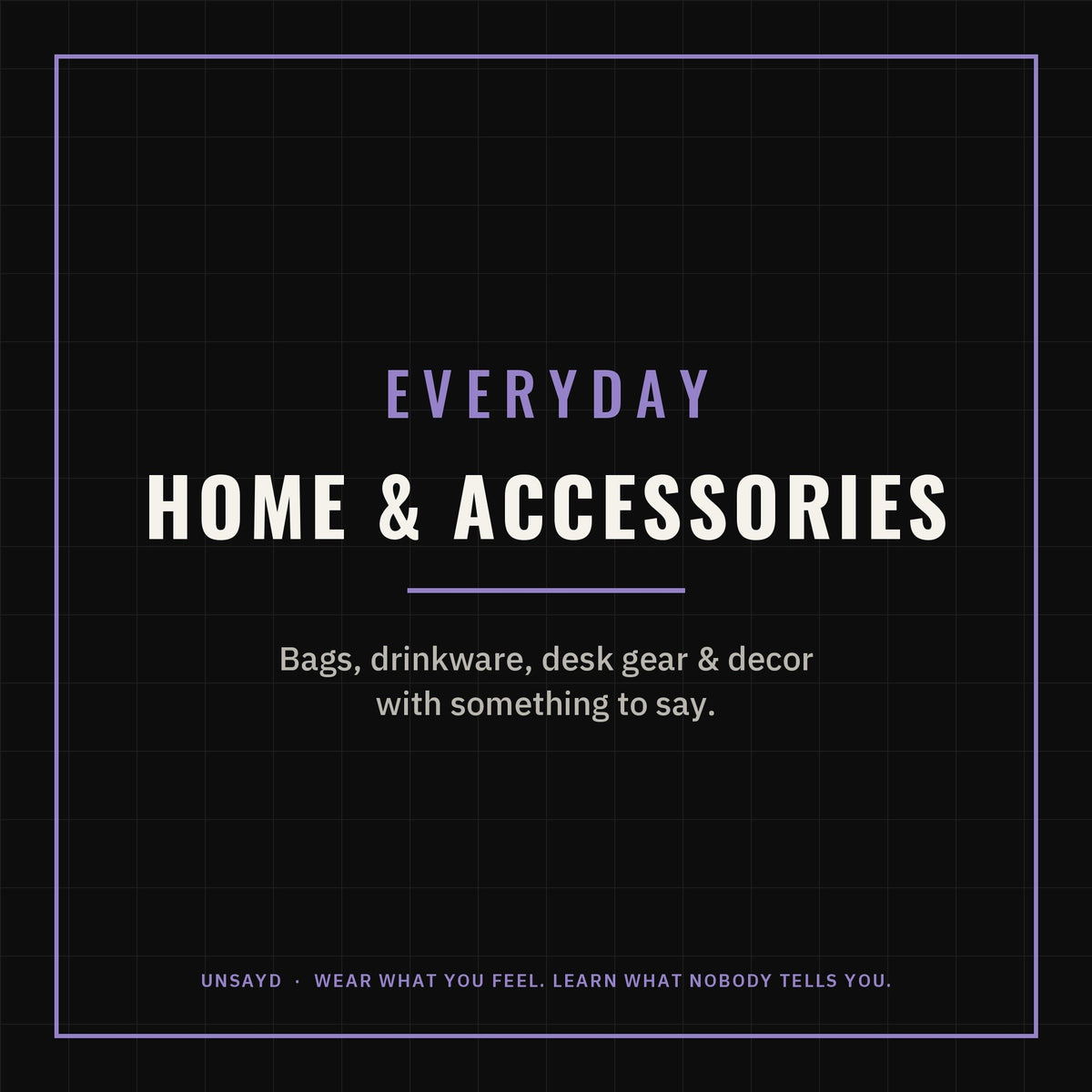 Home & Accessories