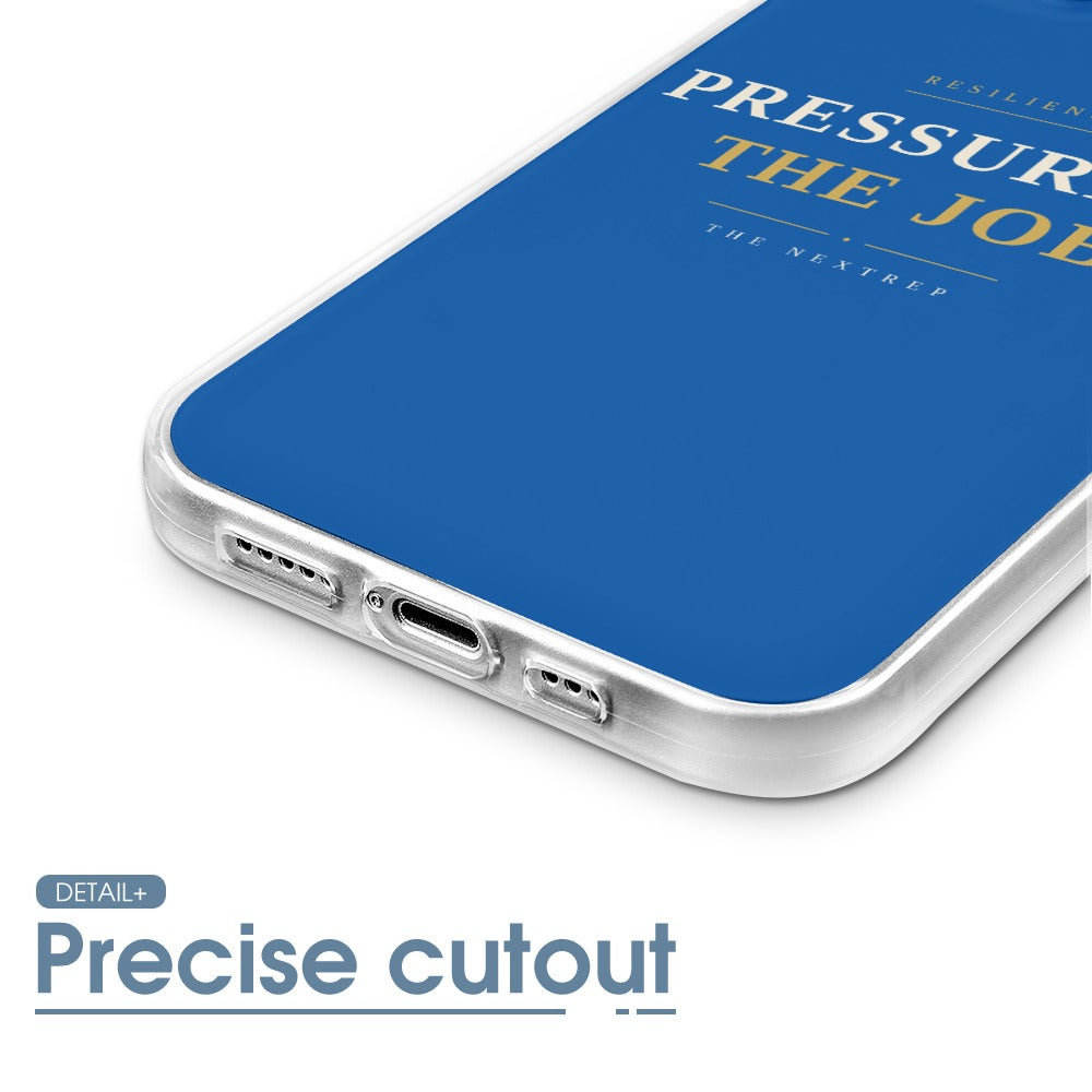 Built in the Reps Nobody Saw | The NextRep Resilience iPhone 15 Case — White