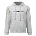 "Stackin Reps" Grey Pullover Hoodie | Men's Premium Cotton Hoodie | S–5XL