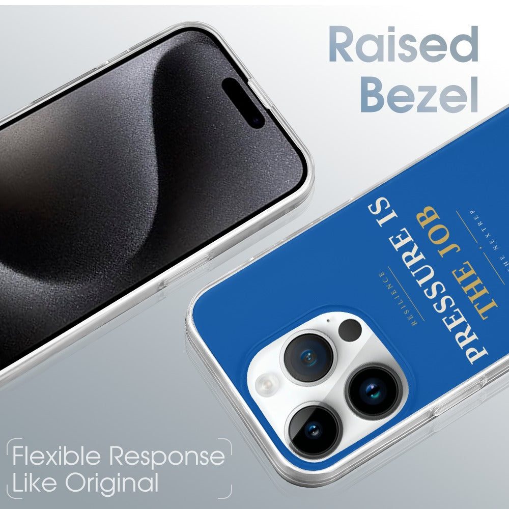 Built in the Reps Nobody Saw | The NextRep Resilience iPhone 15 Case — White