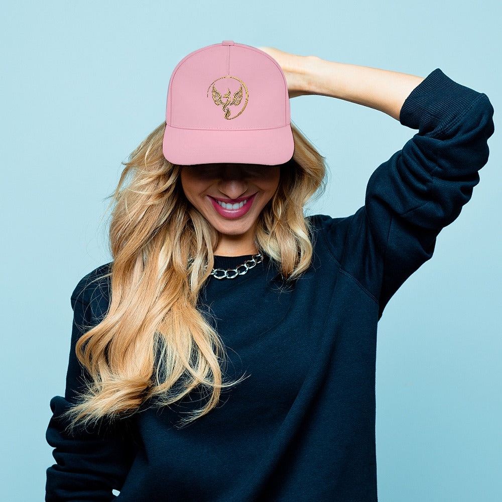 UNSAYD Black Adjustable Baseball Cap