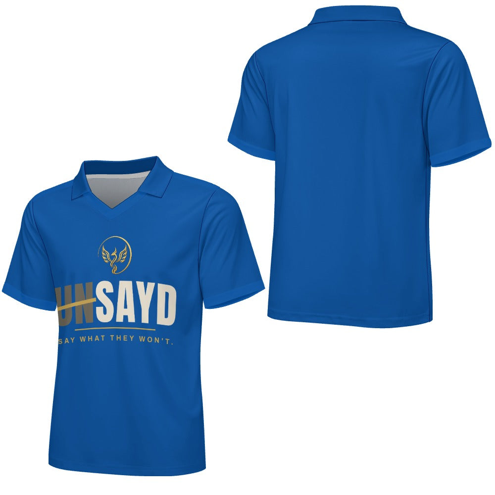 Kids' UNSAYD Blue Sports Jersey