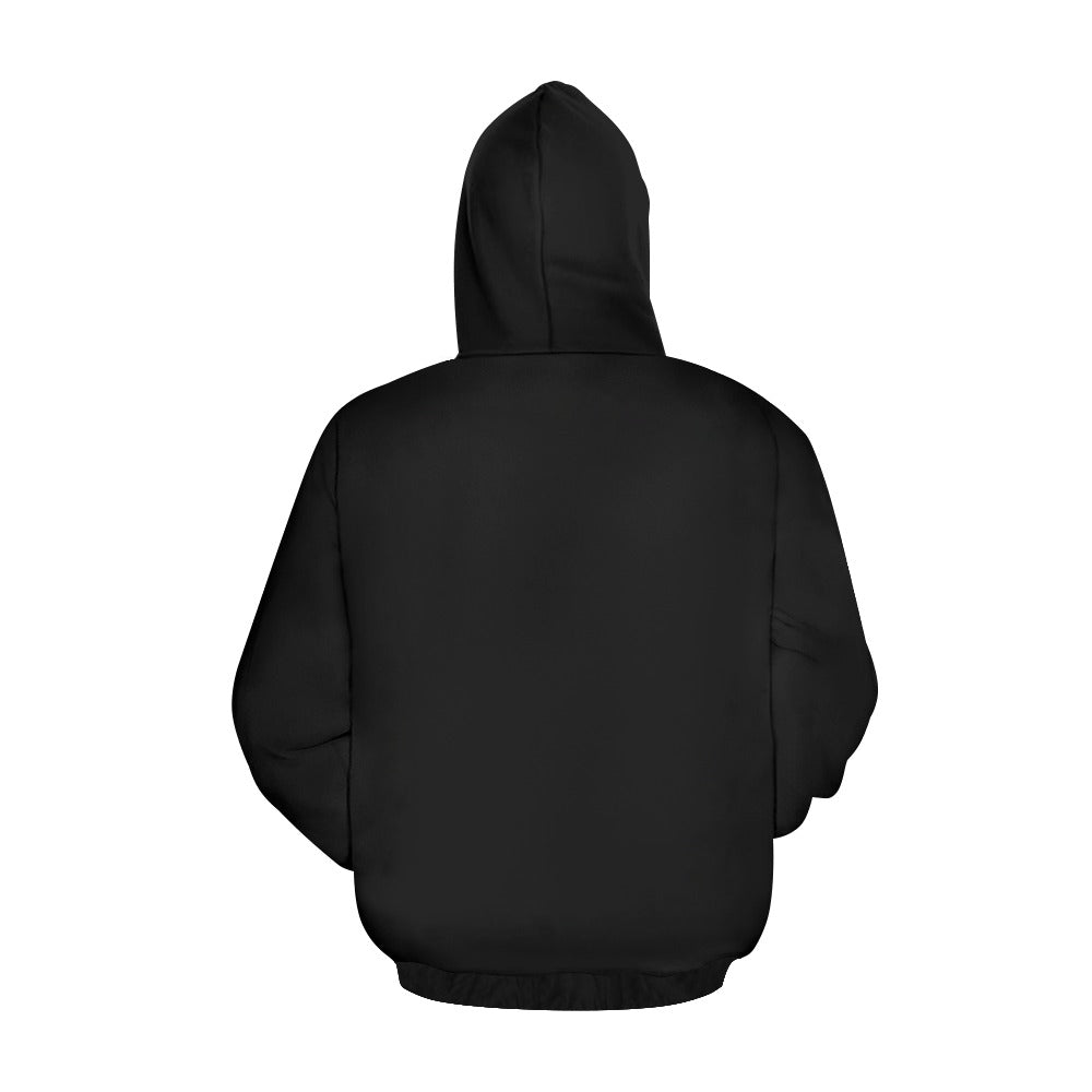 Gold Phoenix Emblem Black Hoodie | Women's Premium Streetwear Pullover | XS–XL