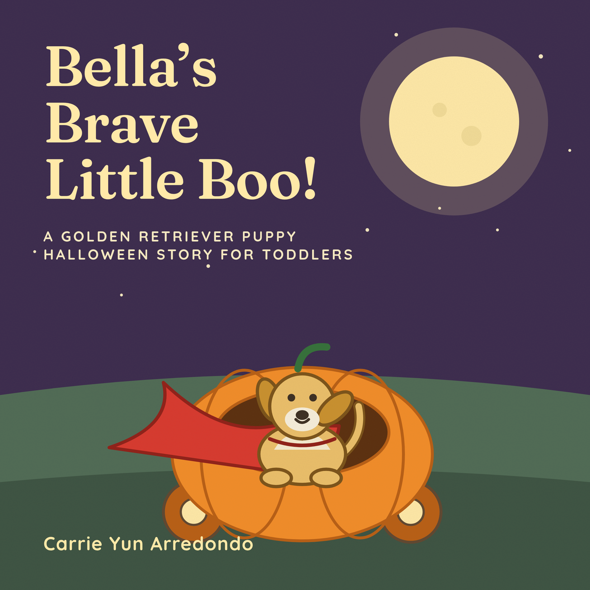 Bella's Brave Little Boo! — Digital Picture Book (PDF) | A Not-Scary Halloween Story for Toddlers