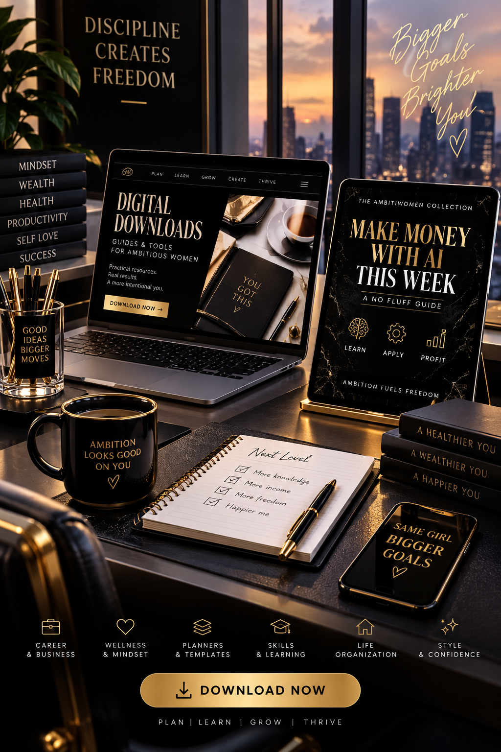 AI Side Hustle Starter Guide | Freelancing, Content & Digital Product Ideas