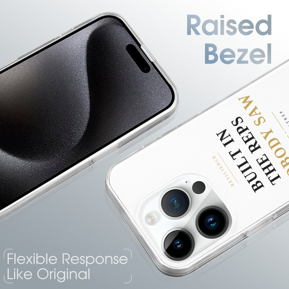 Pressure Is the Job | The NextRep Resilience iPhone 15 Case — Royal Blue