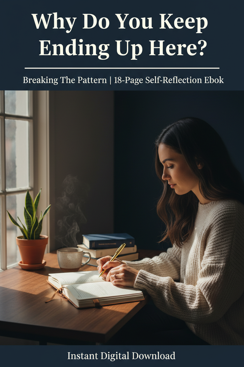Breaking the Pattern | Self-Reflection Workbook for Triggers, Boundaries & Resilience