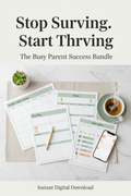 Busy Parent Bundle — Flat Lay