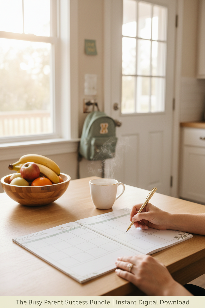 Busy Parent Bundle — Morning Scene