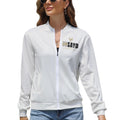 Women's UNSAYD White Lightweight Zip Jacket