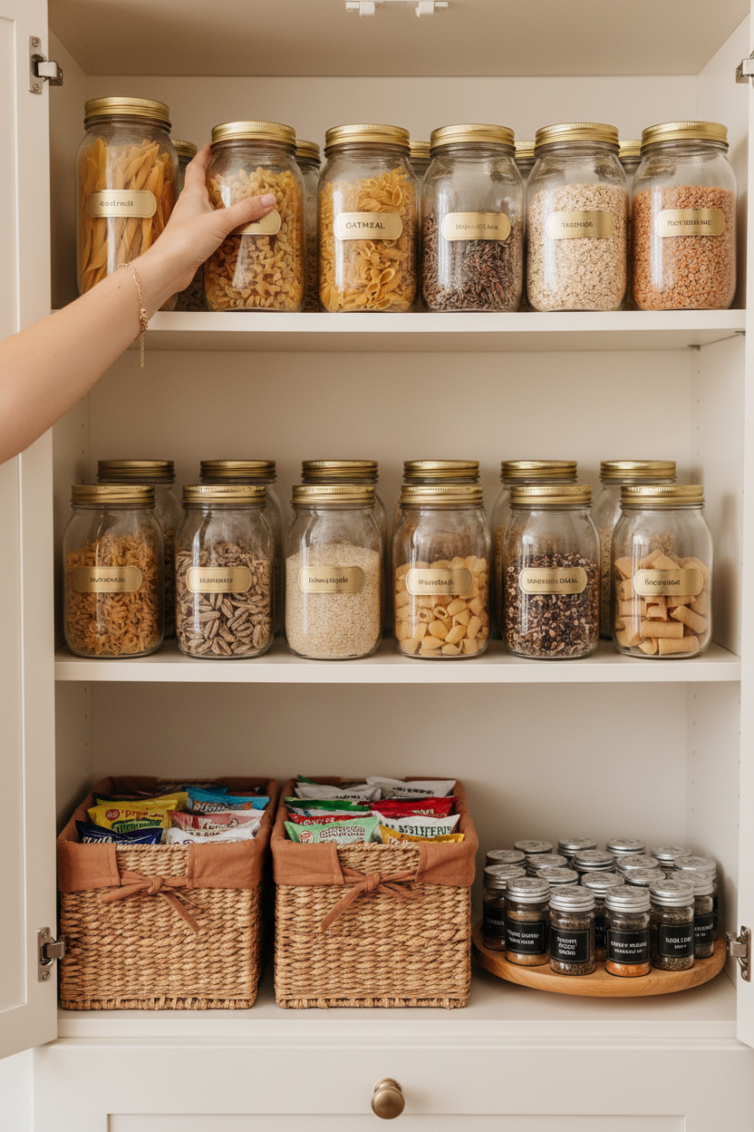 Custom Storage — Kitchen