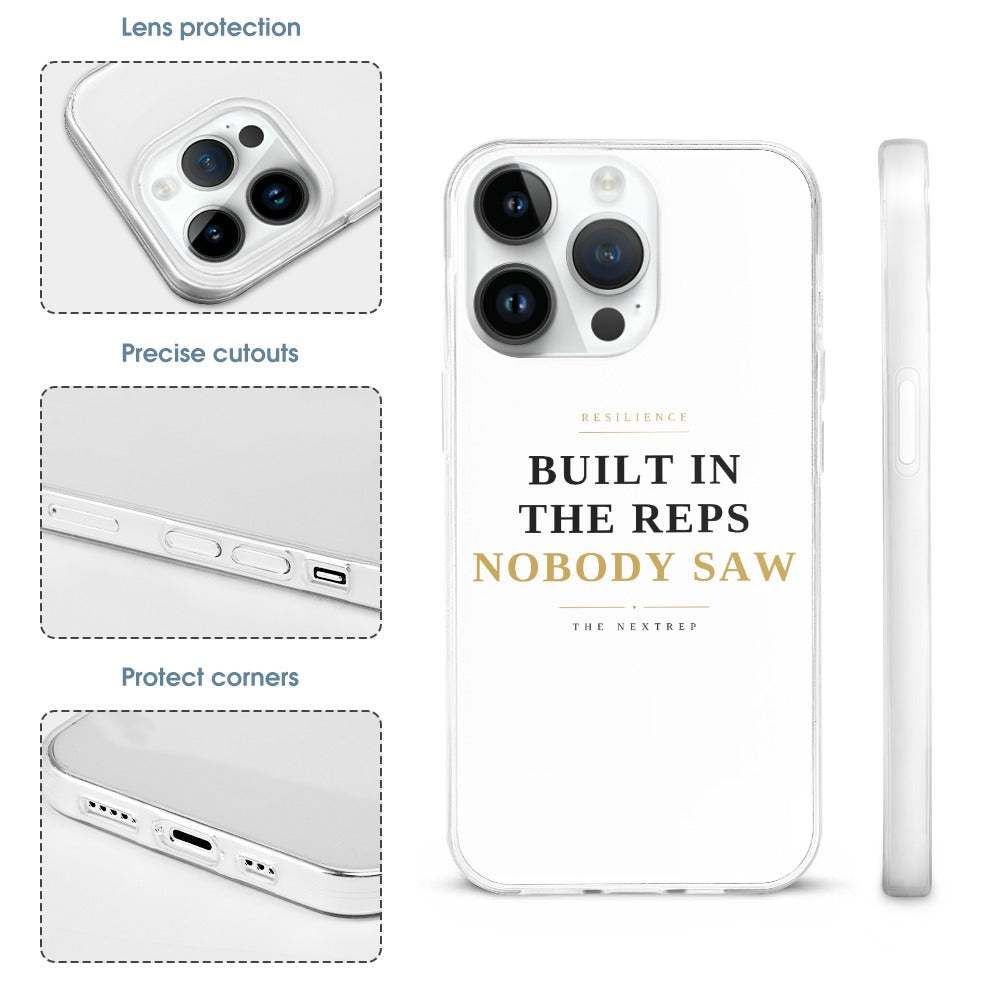Pressure Is the Job | The NextRep Resilience iPhone 15 Case — Royal Blue