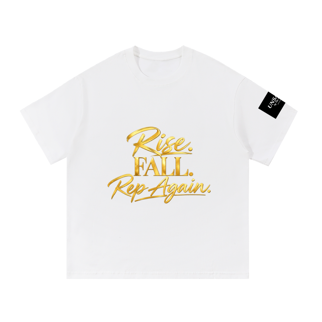 Rise. Fall. Rep. Again.™ | Unisex Resilience Graphic T-Shirt