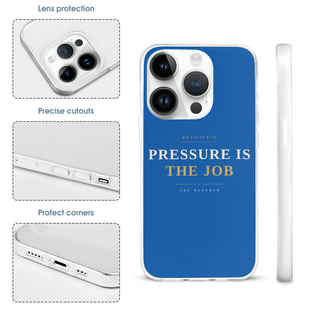 Built in the Reps Nobody Saw | The NextRep Resilience iPhone 15 Case — White