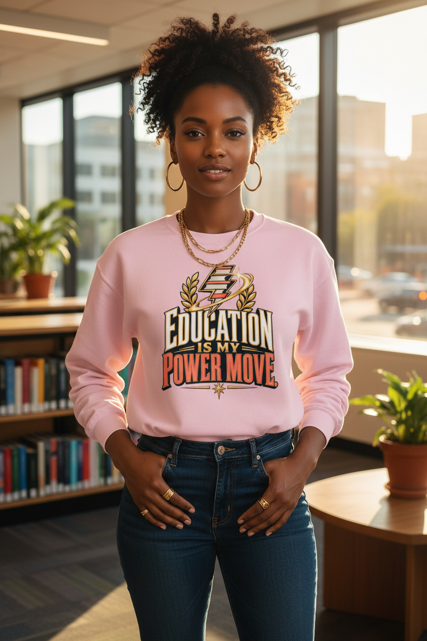 Education Is My Power Move - Pinterest Lifestyle