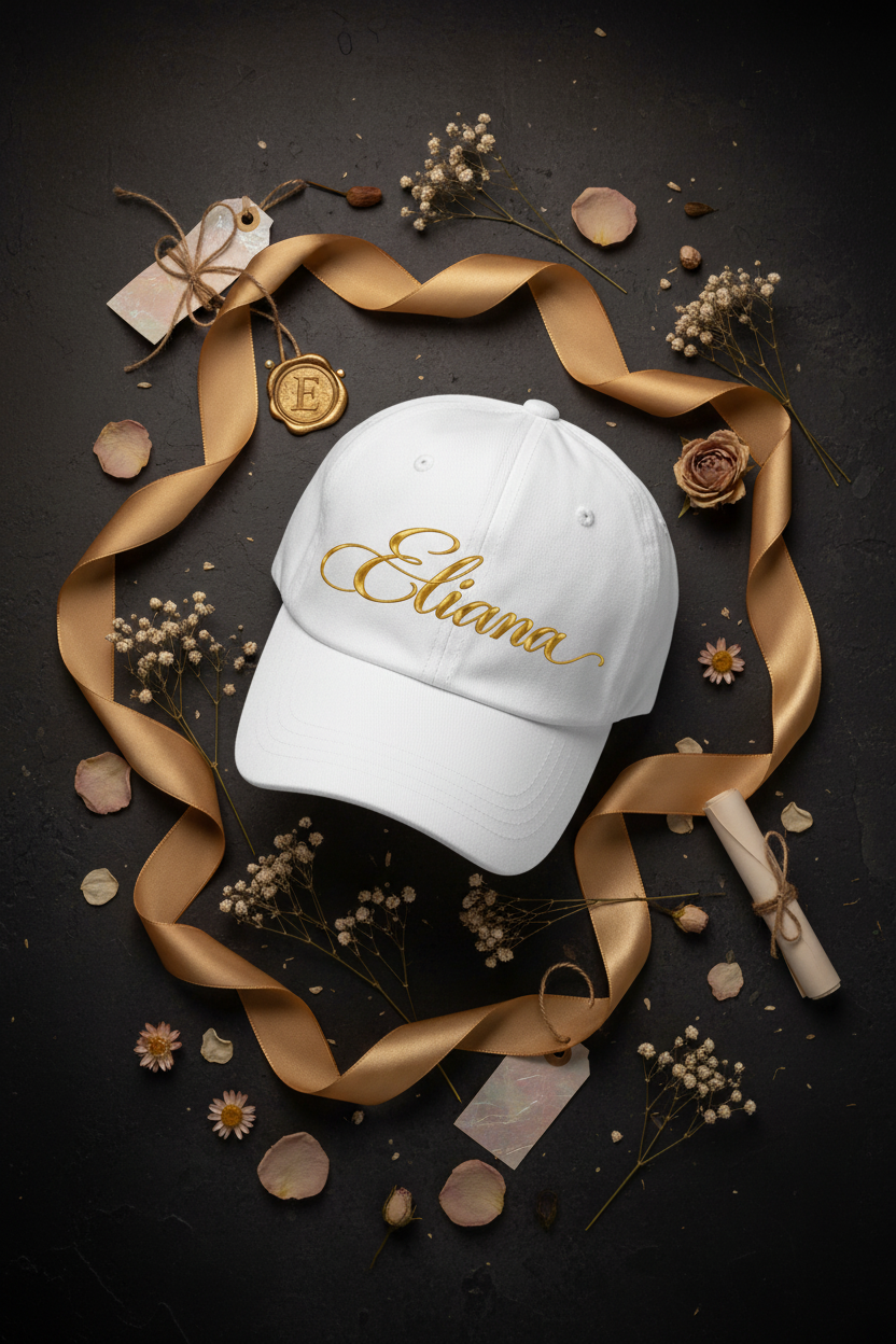 Eliana Dad Hat - Gift Flat Lay