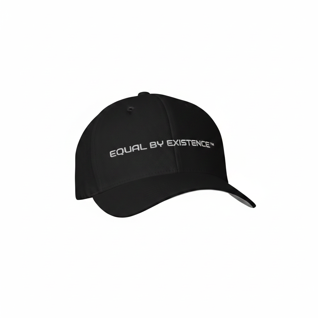 Equal By Existence Structured Twill Cap
