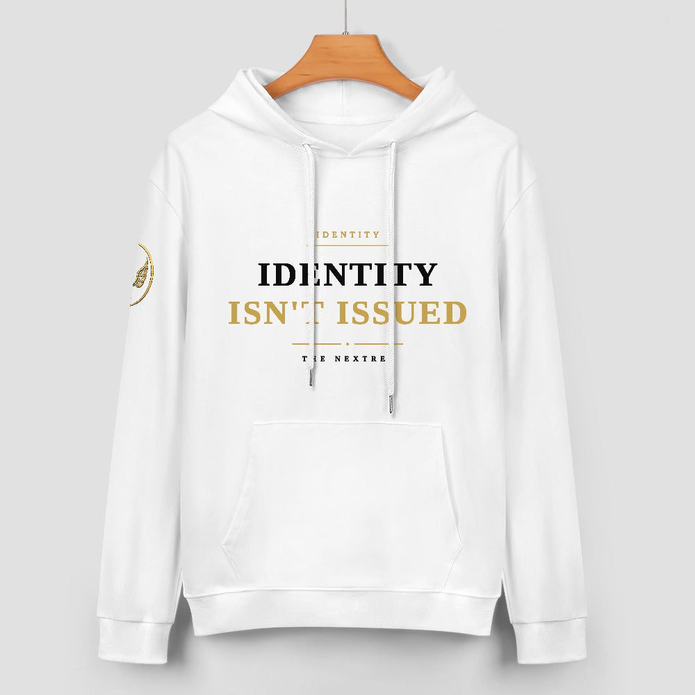 Identity Isn't Issued | The NextRep Identity Hoodie — White