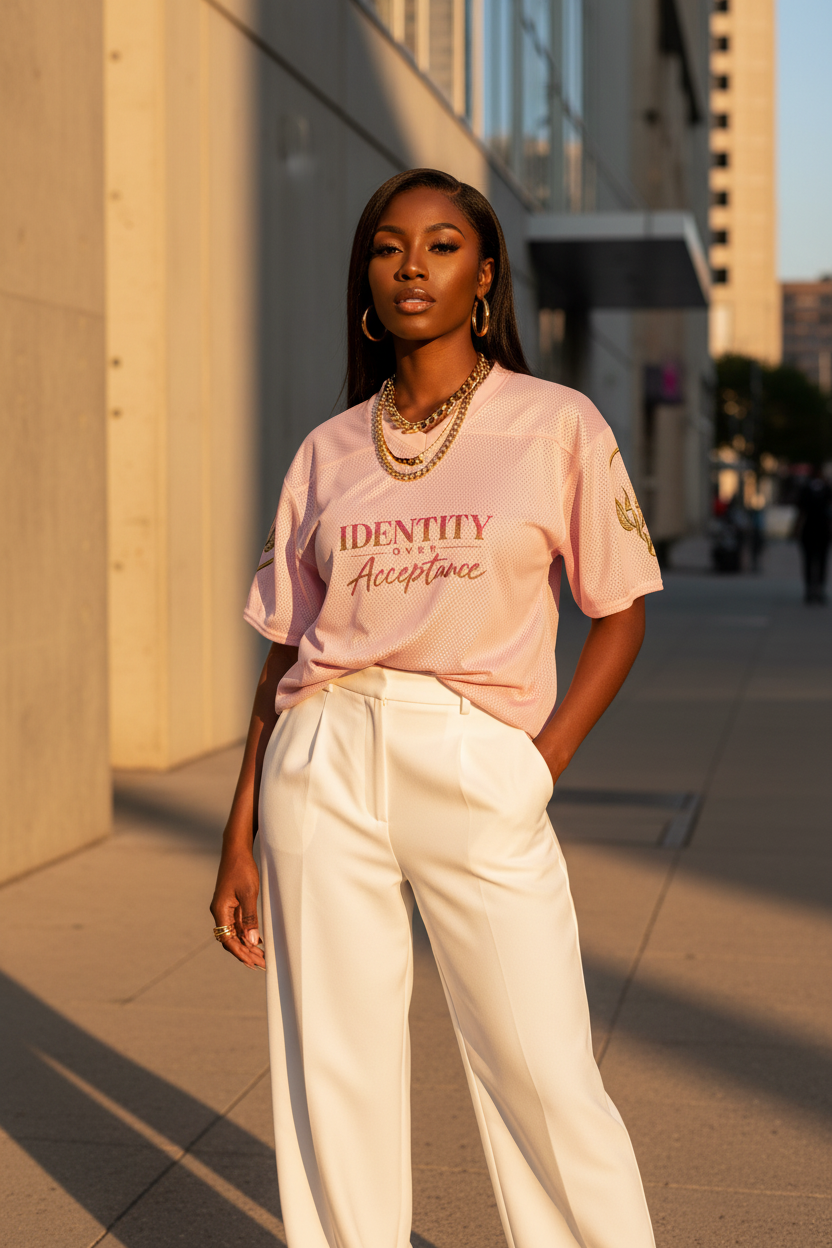 Identity Over Acceptance Jersey — Lifestyle Shot