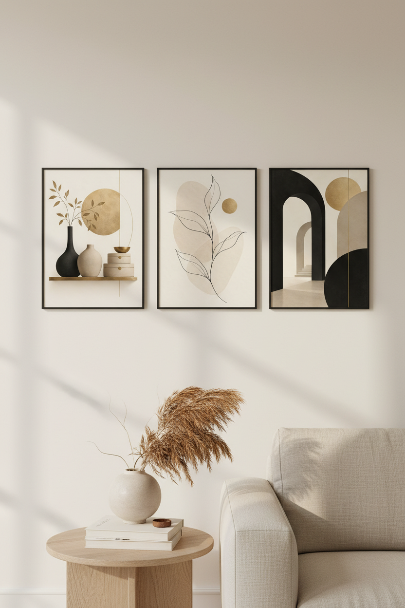 Minimalist Wall Art Printable Set — Pinterest