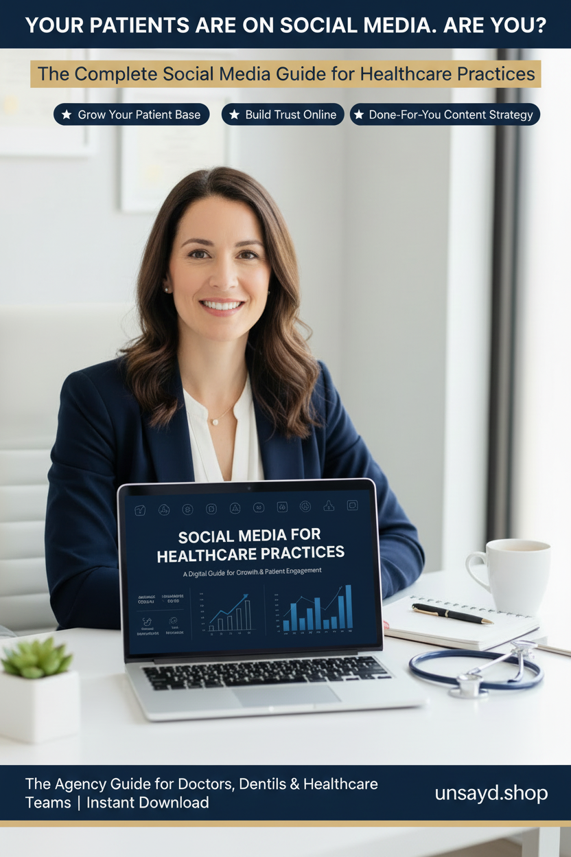 Social Media for Healthcare Practices Pinterest Pin