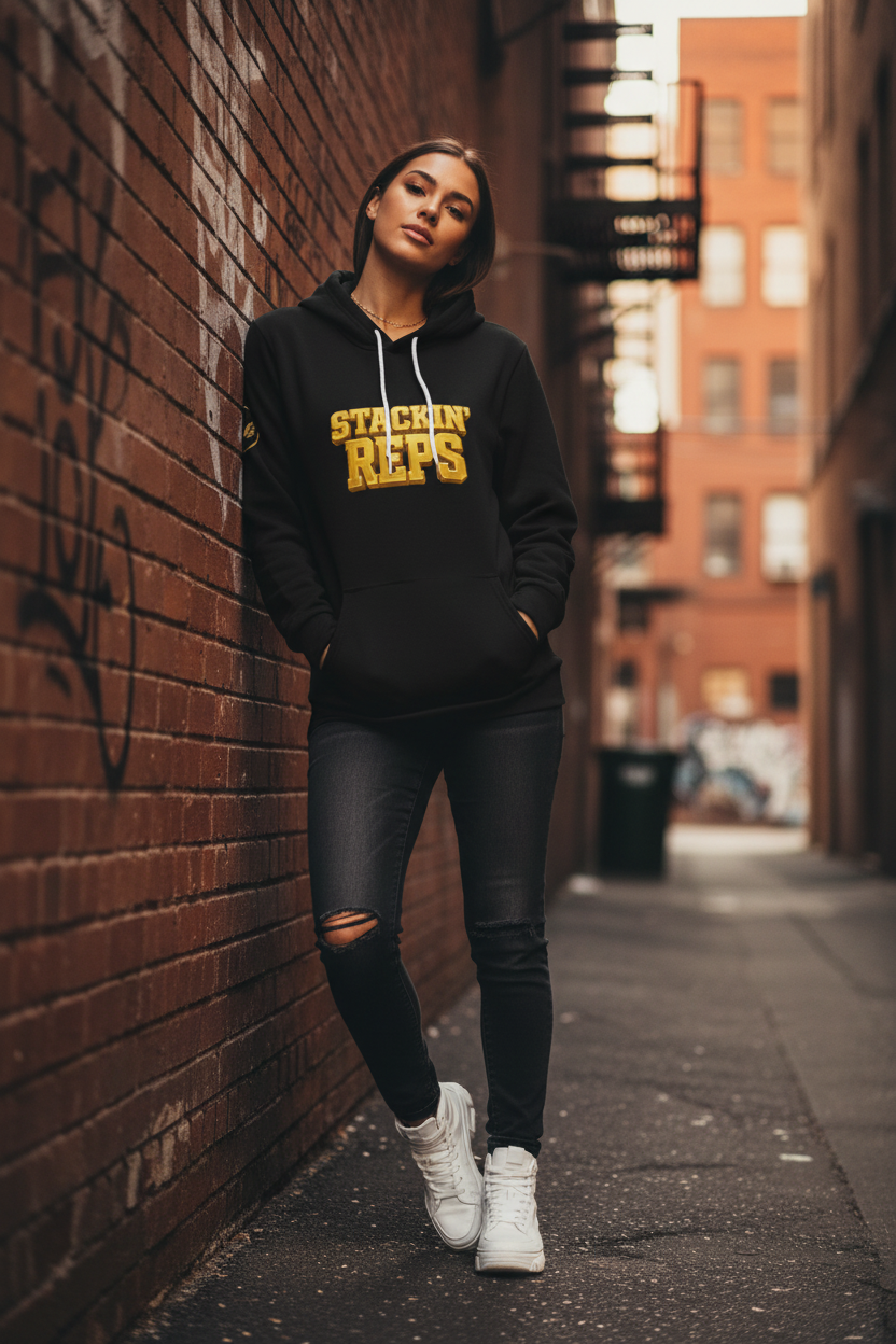 Stackin' Reps Hoodie - Women's Lifestyle