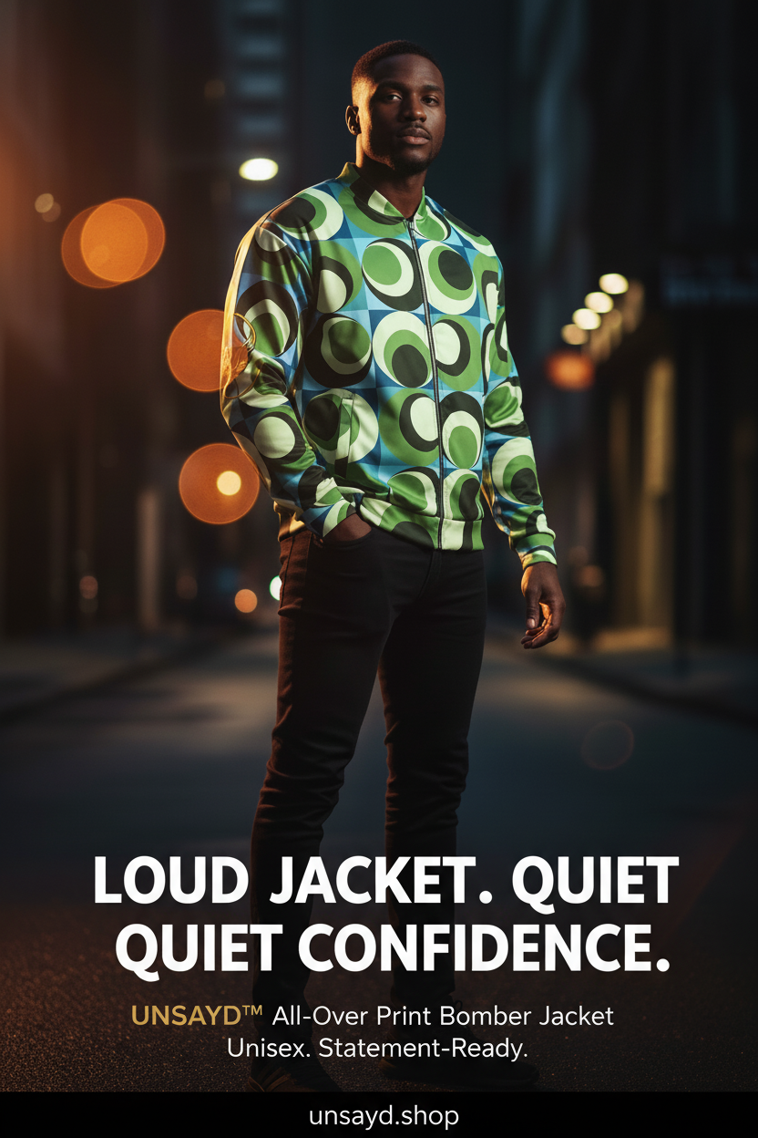 UNSAYD Bomber Jacket - Head Clear