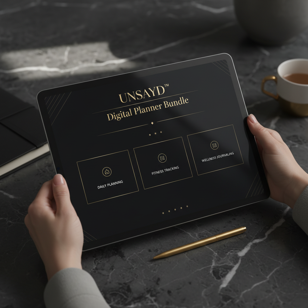 Digital Planner Bundle | Goodnotes & Printable Productivity Planner