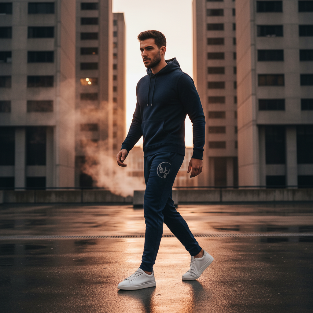 UNSAYD Navy Joggers Lifestyle