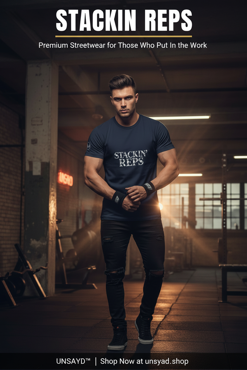 UNSAYD Stackin' Reps Pinterest Pin